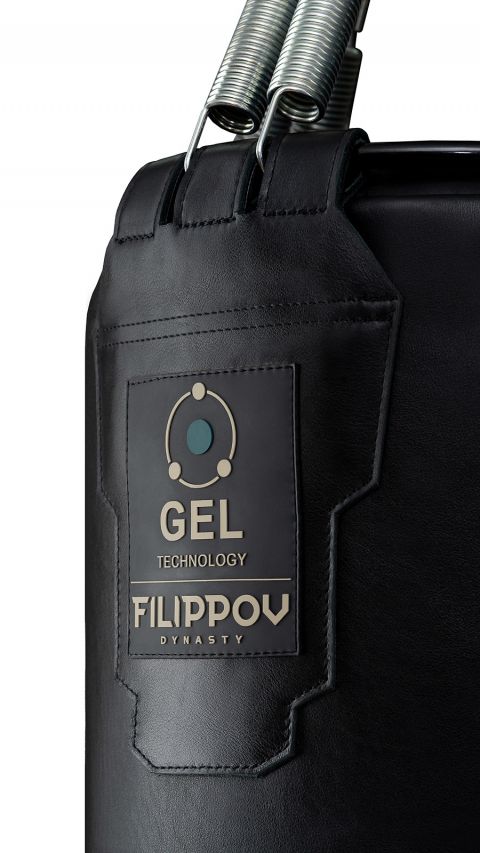 Боксерский мешок PREMIUM GEL FILIPPOV. Кожа