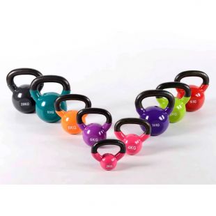 Гиря виниловая Gymmaster ANA-038 18 кг