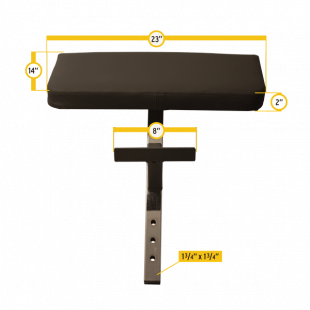 Опция Body-Solid GPCA1 парта Скотта для GFID31, GFID71, GDIB46L