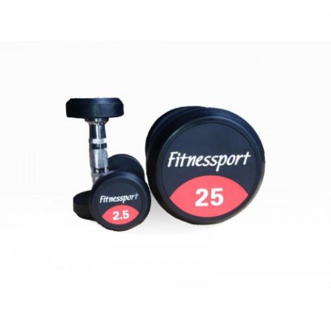 Гантельный ряд FITNESSPORT от 2.5 до 25кг